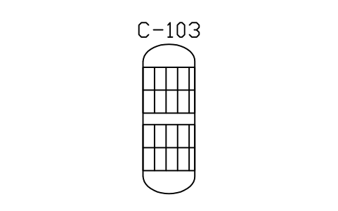 Preview of the Column, two packed beds symbol, block PEQ_COL_2BED