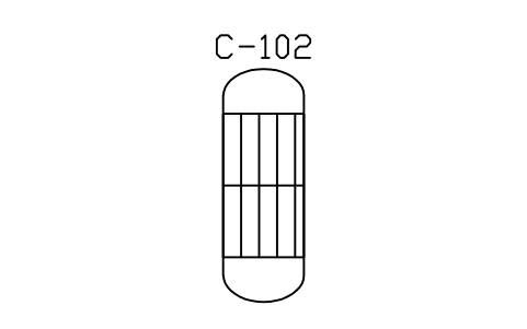 Preview of the Column, packed symbol, block PEQ_COL_PACKED