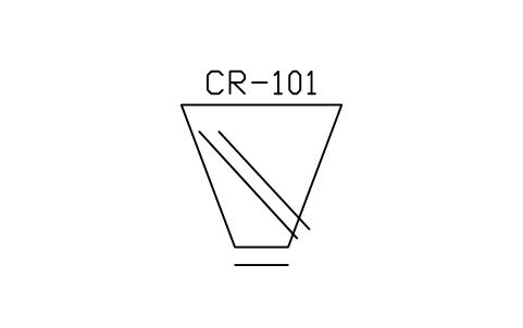 Preview of the Crusher, jaw symbol, block PEQ_CRUSHER_JAW