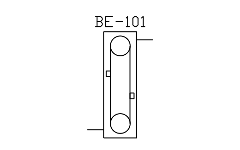 Preview of the Elevator, bucket symbol, block PEQ_ELEVATOR_BUCKET