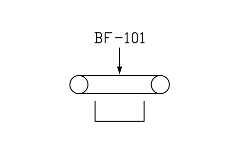 Preview of the Filter, belt symbol, block PEQ_FILTER_BELT
