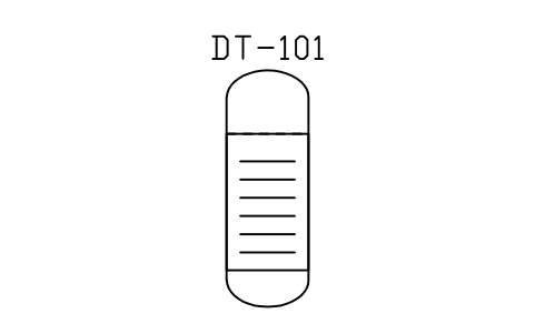 Preview of the Desiccant dryer tower symbol, block PEQ_GAS_DRYER