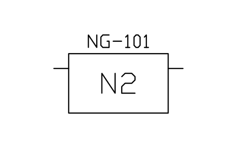 Preview of the Nitrogen generator skid symbol, block PEQ_GAS_N2GEN