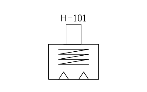 Preview of the Fired heater symbol, block PEQ_HX_FIRED