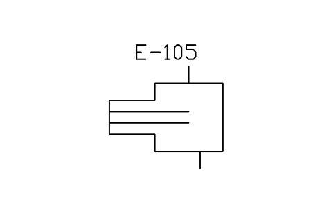 Preview of the Kettle reboiler symbol, block PEQ_HX_KETTLE