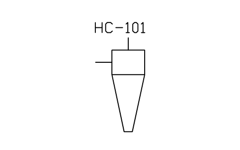 Preview of the Hydrocyclone symbol, block PEQ_HYDROCYCLONE