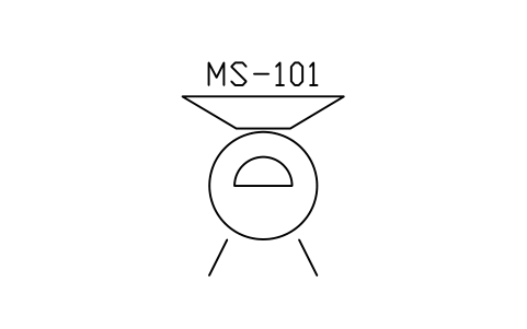 Preview of the Magnetic separator symbol, block PEQ_MAGSEP