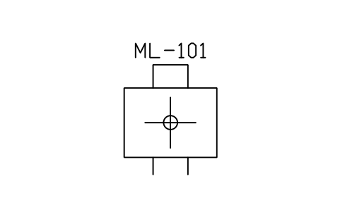 Preview of the Hammer mill symbol, block PEQ_MILL_HAMMER