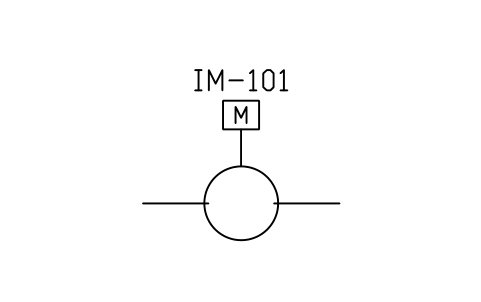 Preview of the In-line mixer symbol, block PEQ_MIXER_INLINE