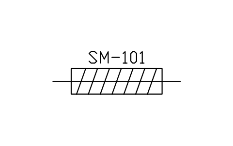 Preview of the Static mixer symbol, block PEQ_MIXER_STATIC
