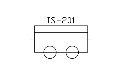 Preview of the Isolator / glove box symbol, block PEQ_PH_ISOLATOR