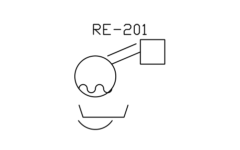 Preview of the Rotary evaporator symbol, block PEQ_PH_ROTAVAP