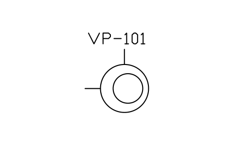 Preview of the Vacuum pump, liquid ring symbol, block PEQ_PUMP_LRING