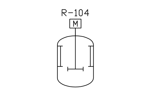 Preview of the Reactor, baffled symbol, block PEQ_RX_BAFFLE