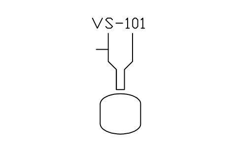 Preview of the Venturi scrubber symbol, block PEQ_SCRUB_VENTURI