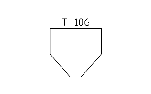 Preview of the Tank, cone bottom symbol, block PEQ_TANK_CONEBOT