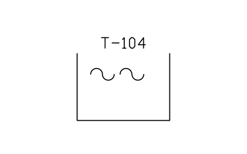 Preview of the Tank, open top symbol, block PEQ_TANK_OPEN