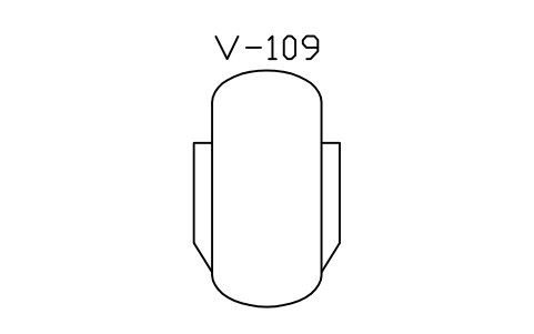 Preview of the Vessel with jacket symbol, block PEQ_VES_JACKET