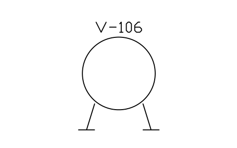 Preview of the Sphere symbol, block PEQ_VES_SPHERE