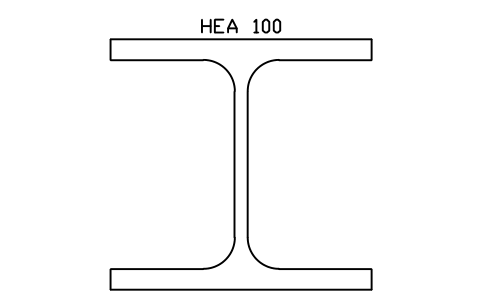 Vorschau des Symbols HEA 100, Block SEC_HEA100