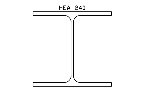 Vorschau des Symbols HEA 240, Block SEC_HEA240