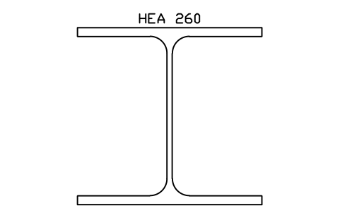 Vorschau des Symbols HEA 260, Block SEC_HEA260