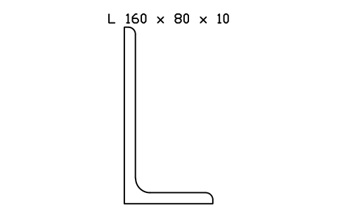 Vorschau des Symbols L 160 x 80 x 10, Block SEC_L160X80X10