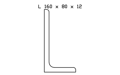 Vorschau des Symbols L 160 x 80 x 12, Block SEC_L160X80X12