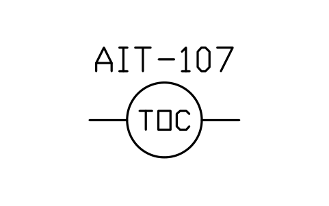 Anteprima del simbolo TOC analyser, blocco WTR_AN_TOC