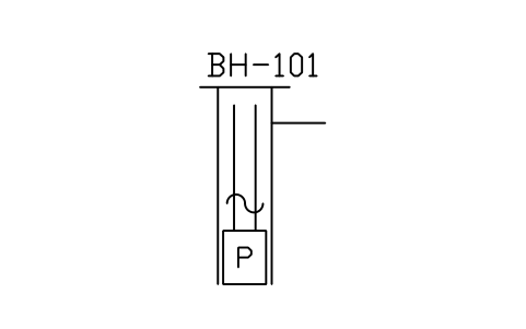 Anteprima del simbolo Borehole pump, blocco WTR_BOREHOLE