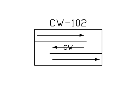 Anteprima del simbolo Clearwell (baffled), blocco WTR_CLEARWELL
